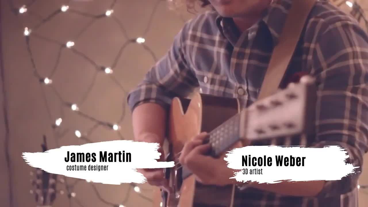 15个时尚优雅的下三分之一素材库推荐PR模板