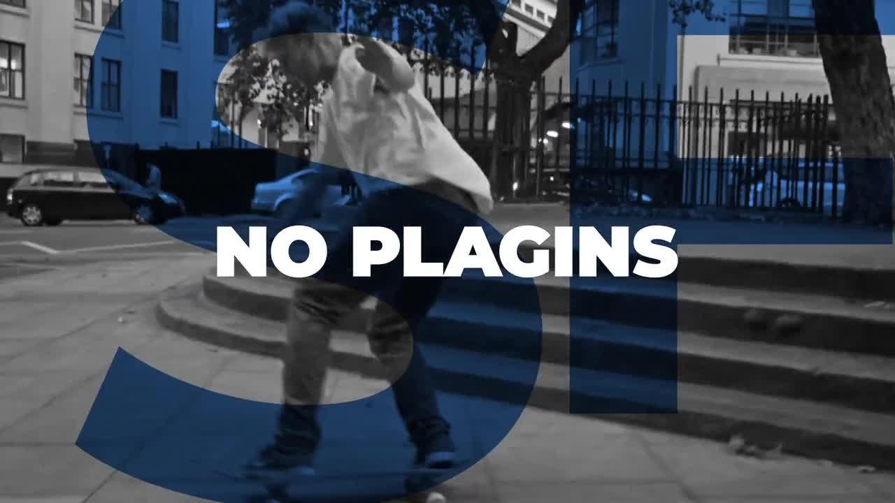 富有创意的时尚介绍动态动画素材库精选AE模板