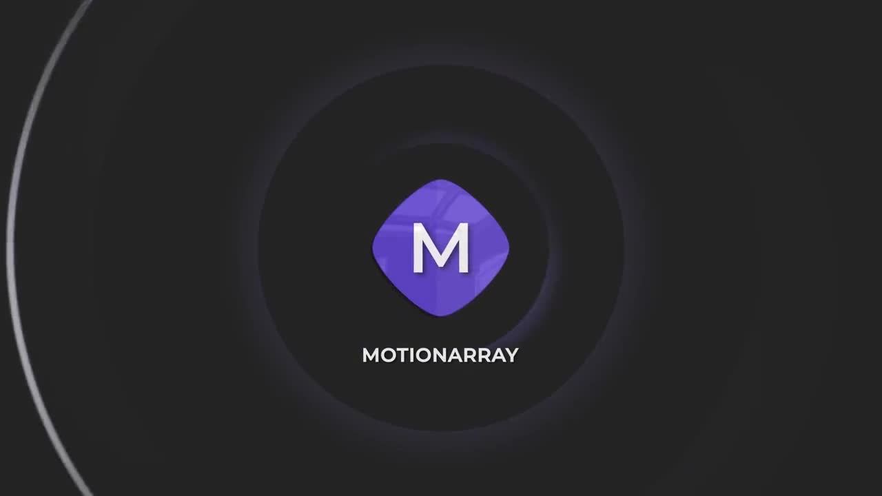 3D最小徽标显示素材库精选AE模板