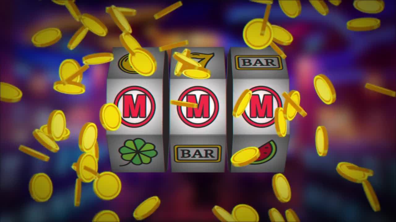 硬币徽标动态动画老虎机素材库精选AE模板