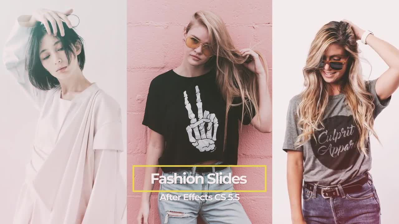时尚潮流促销过渡素材库精选AE模板