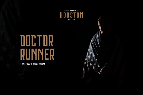 Houston Sports Font Family插图5