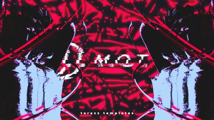 醒目创意的小故障雕像徽标素材库精选AE模板