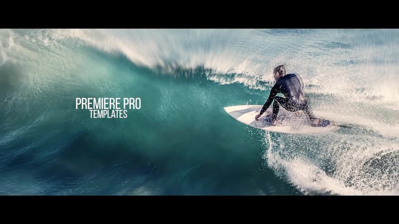 震撼的视觉效果开场视频素材库推荐PR模板