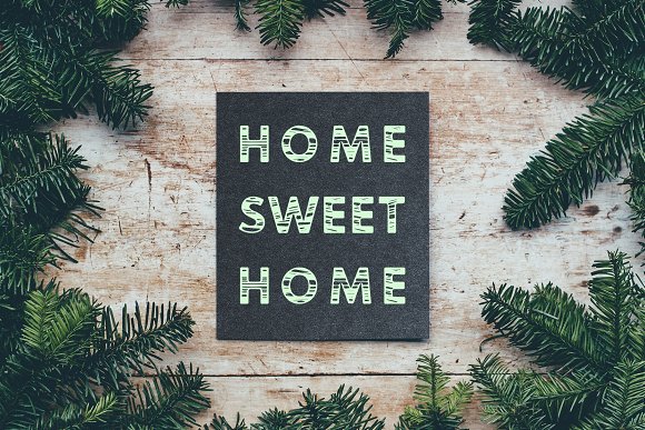 Timber Hitch Font + Nature Designs插图6