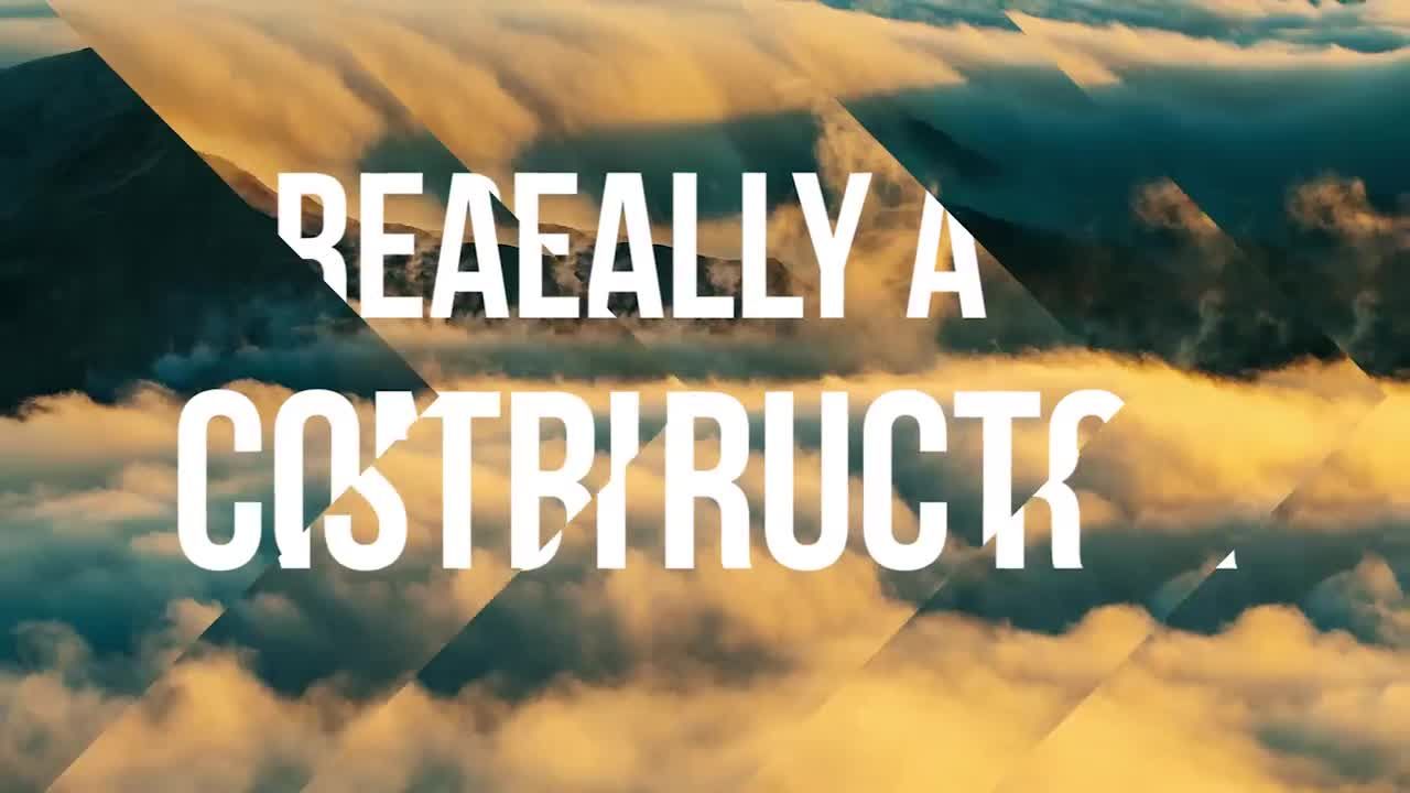 交错块状文字动态转换过渡素材库推荐PR模板