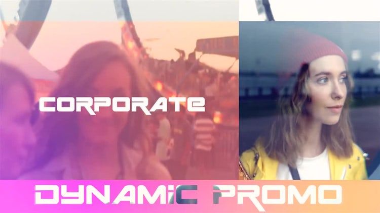 城市促销具有醒目设计的超现代素材库精选AE模板