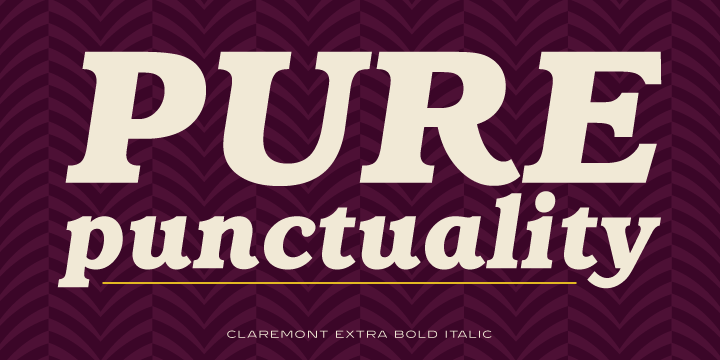 Claremont Font Family插图4