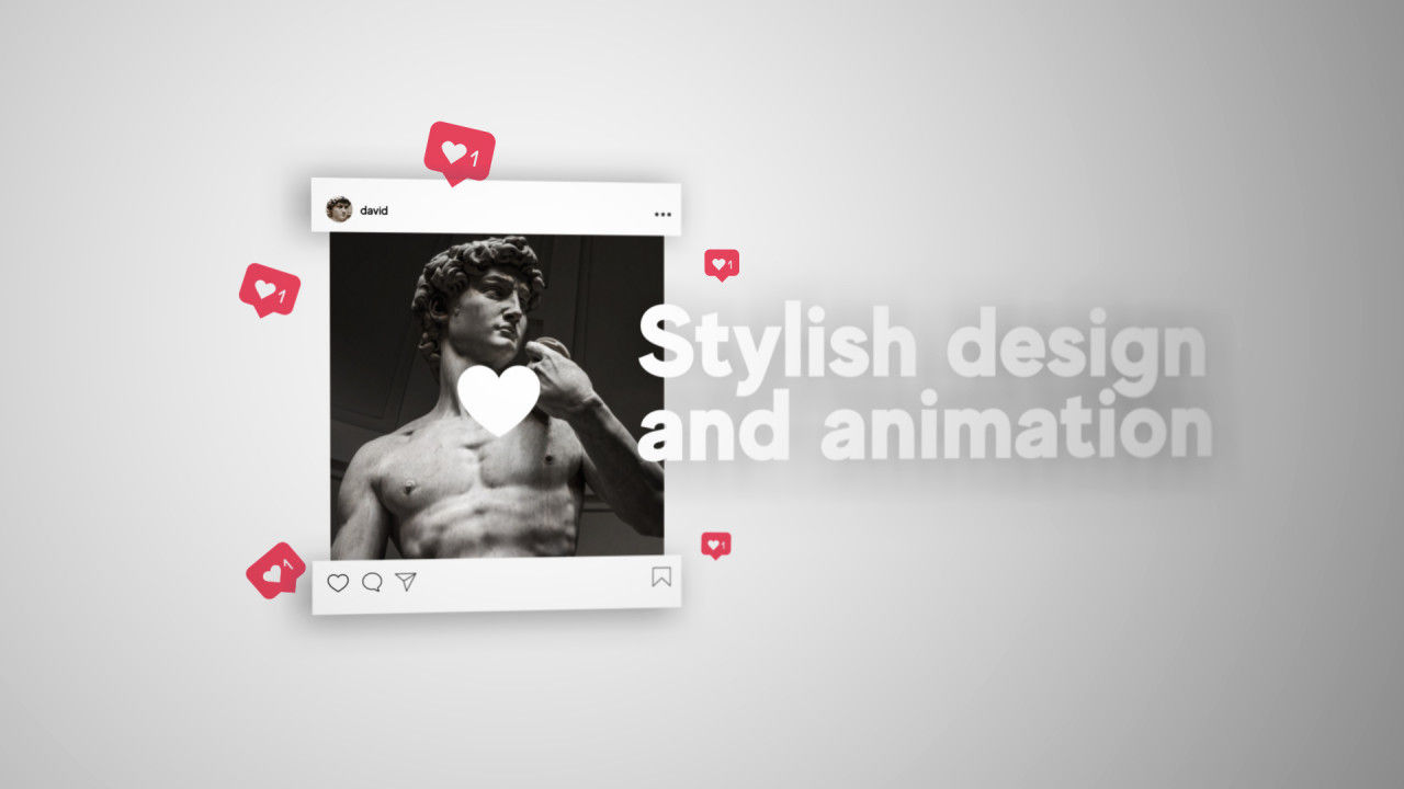 Instagram时尚展示素材库精选AE模板