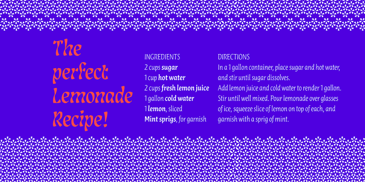 Lisbeth Font Family插图3