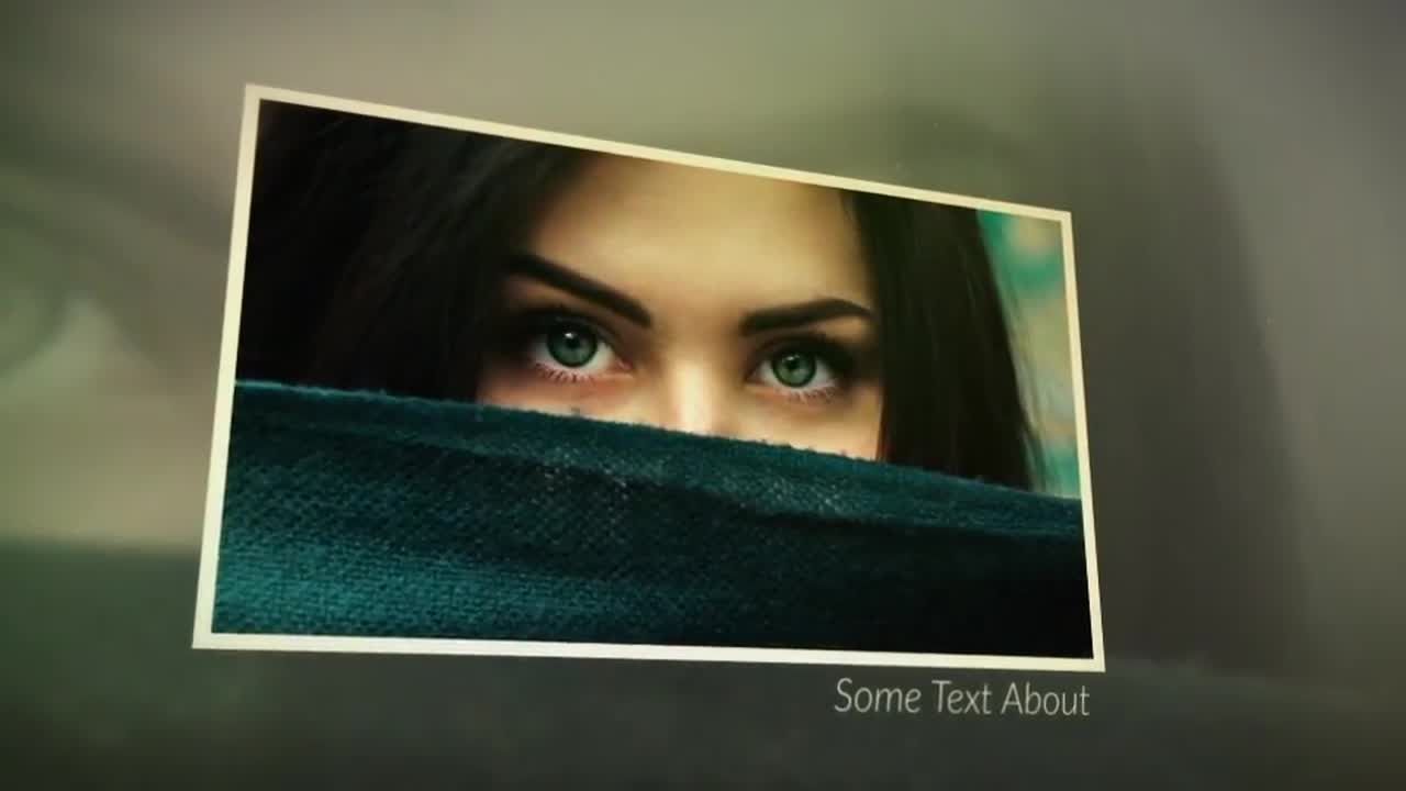 优雅的旅游度假照片动画展示素材库精选AE模板