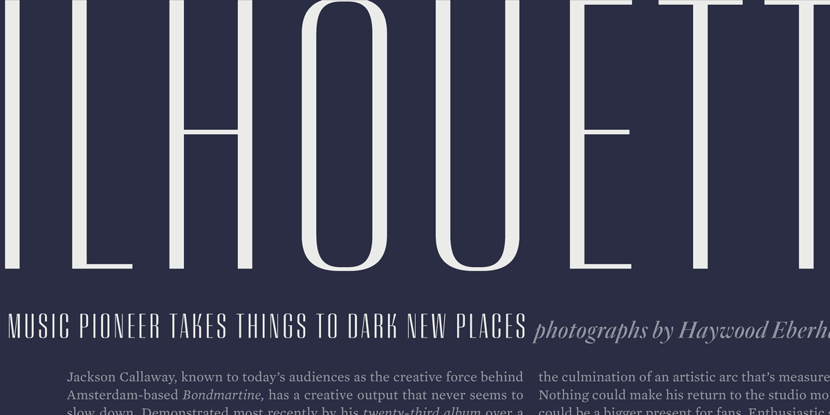 Peristyle Font Family素材之家精选英文字体