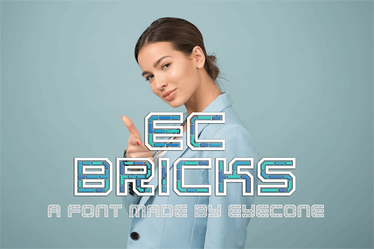 EC Bricks font插图1 EC Bricks font插图1