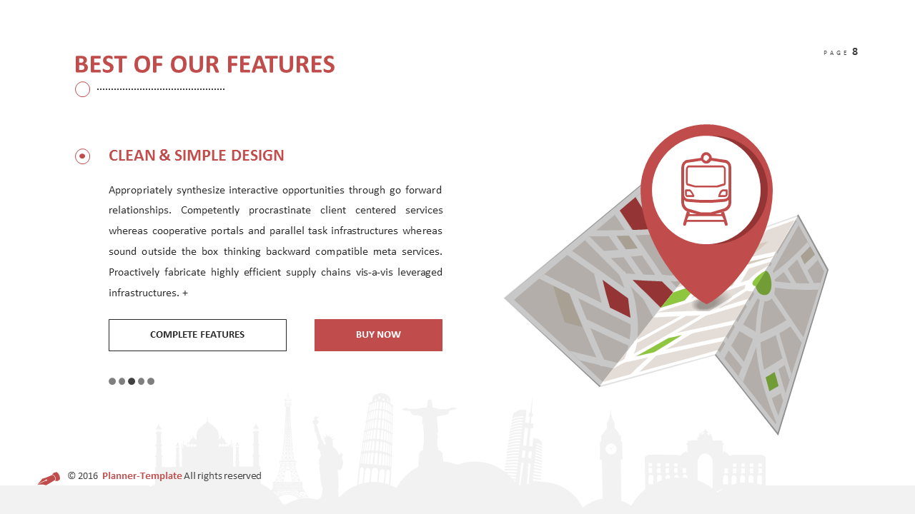 旅行主题幻灯片模板 Travel Powerpoint Template插图(7)