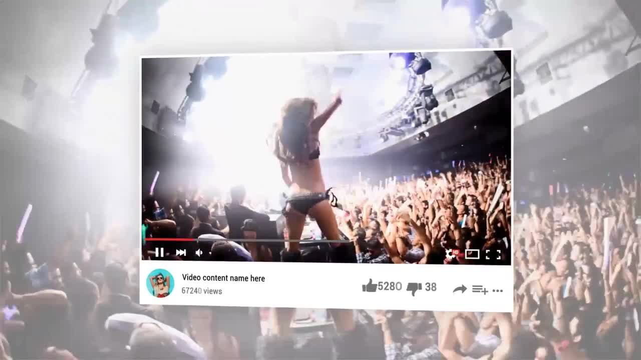 网络媒体视频宣传片头素材库精选AE模板