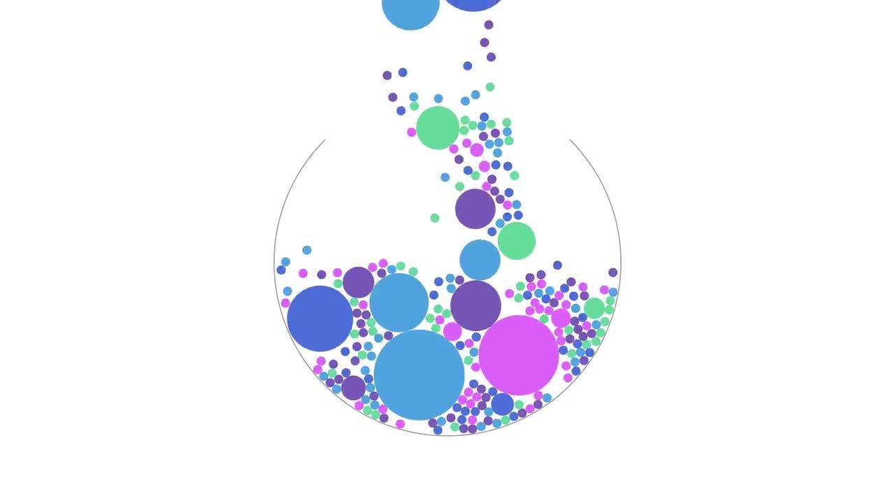 优雅而动感的落球徽标显示素材库精选AE模板