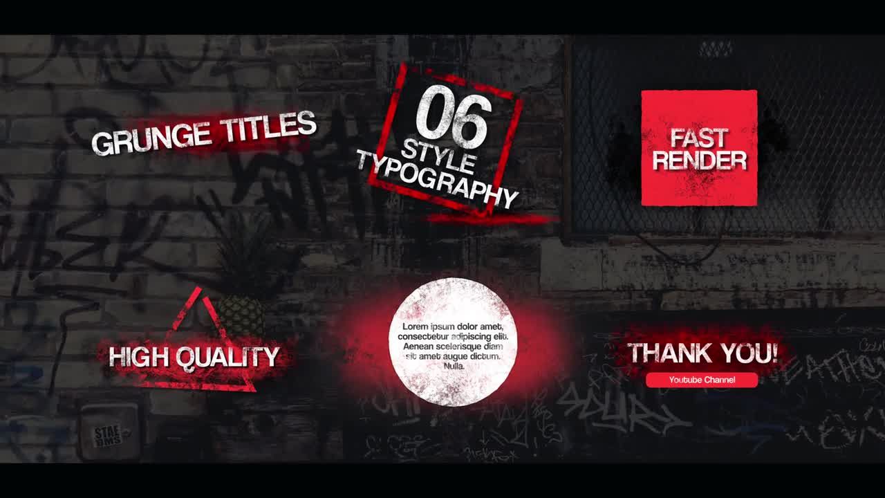 充满活力的广告排版标题素材库推荐PR模板