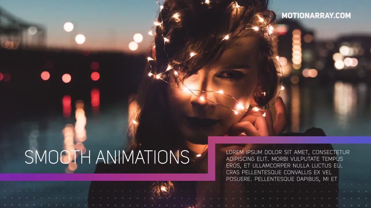 清晰的公司幻灯片素材库精选AE模板