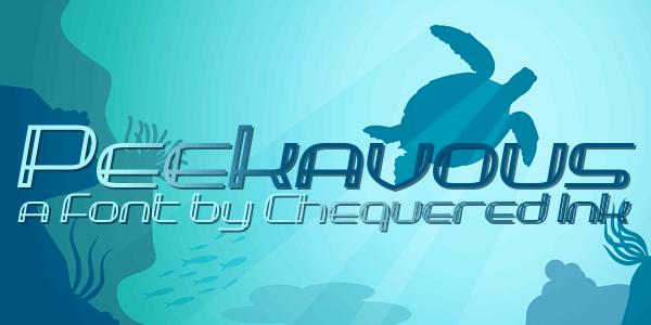 Peekavous font插图