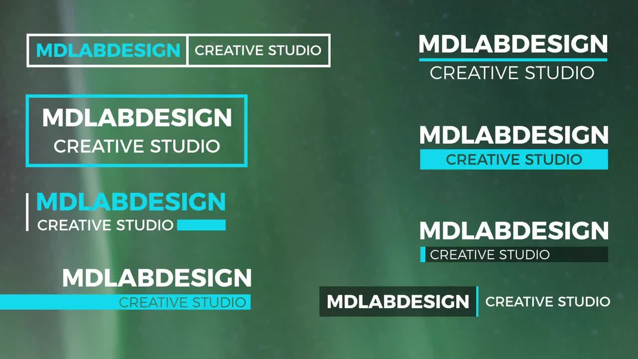 8个原创动画下三分之一标题素材库精选AE模板