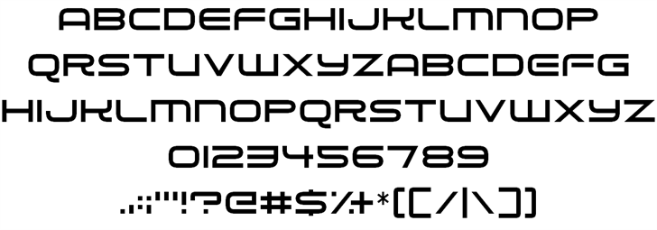 Alien Robot font插图1 Alien Robot font插图1