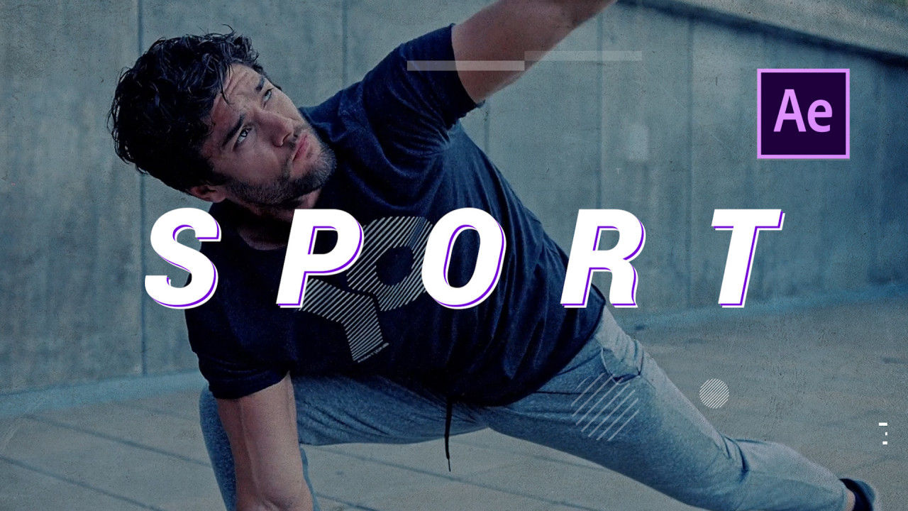 电影级体育开场动画PR模板