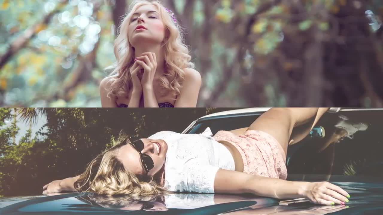 现代时尚的照片幻灯片素材库精选AE模板