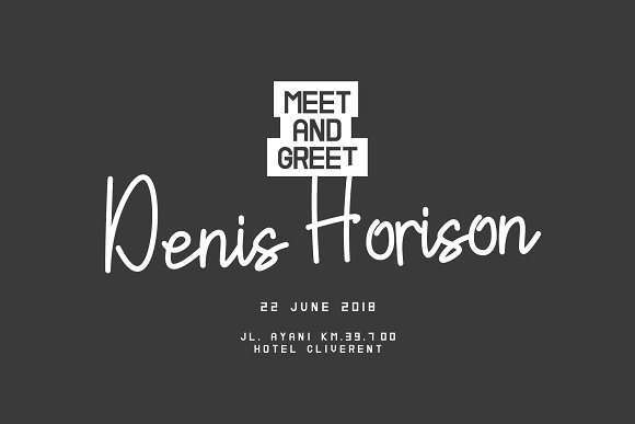 Snowman The Woppie – Font Duo插图2