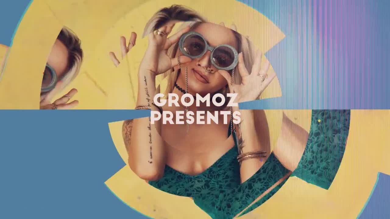 18个光线泄漏时尚过渡效果幻灯片素材库精选AE模板Summer Opener