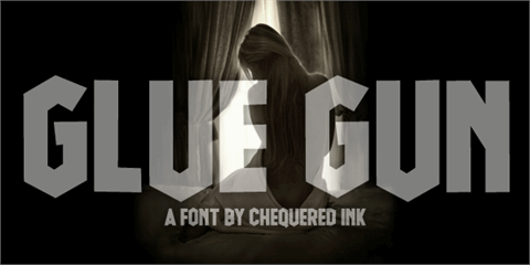 Glue Gun font素材之家精选英文字体