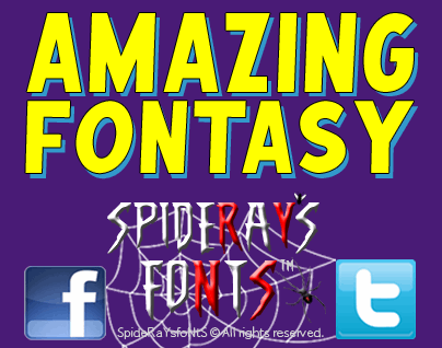 AMAZING FONTASY font插图 AMAZING FONTASY font插图