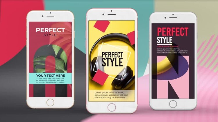 21个精美创意的Instagram模板素材库精选AE模板