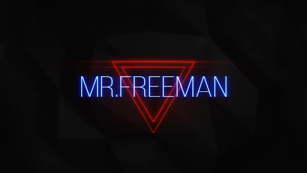 Kiber霓虹Logo展示素材库精选AE模板