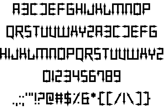 You've Gotta Point font插图1 You've Gotta Point font插图1