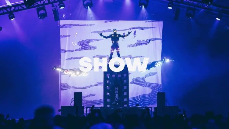 dj简介文本动画过渡ae模板