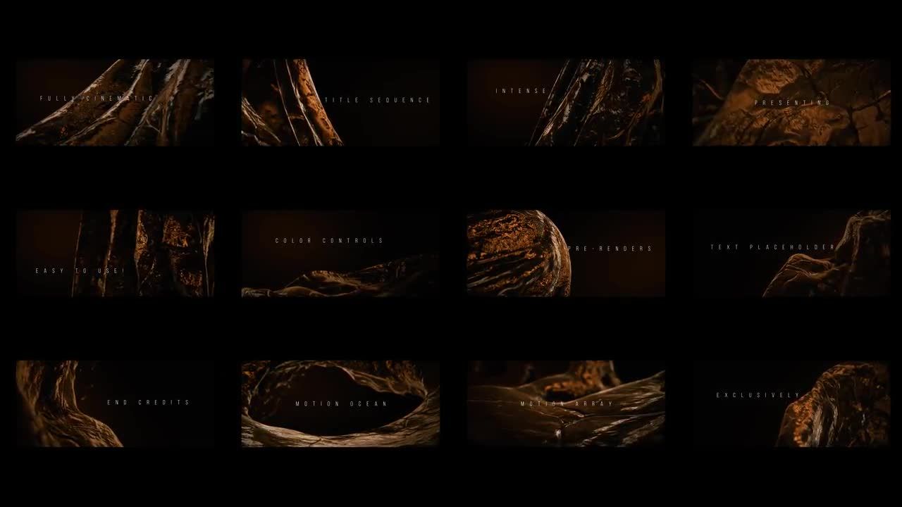 炫酷标题序列素材库精选AE模板