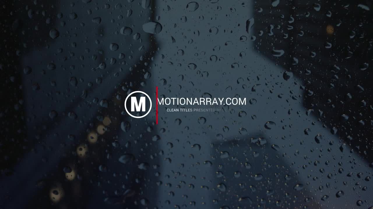 动画优雅的全屏标题素材库精选AE模板