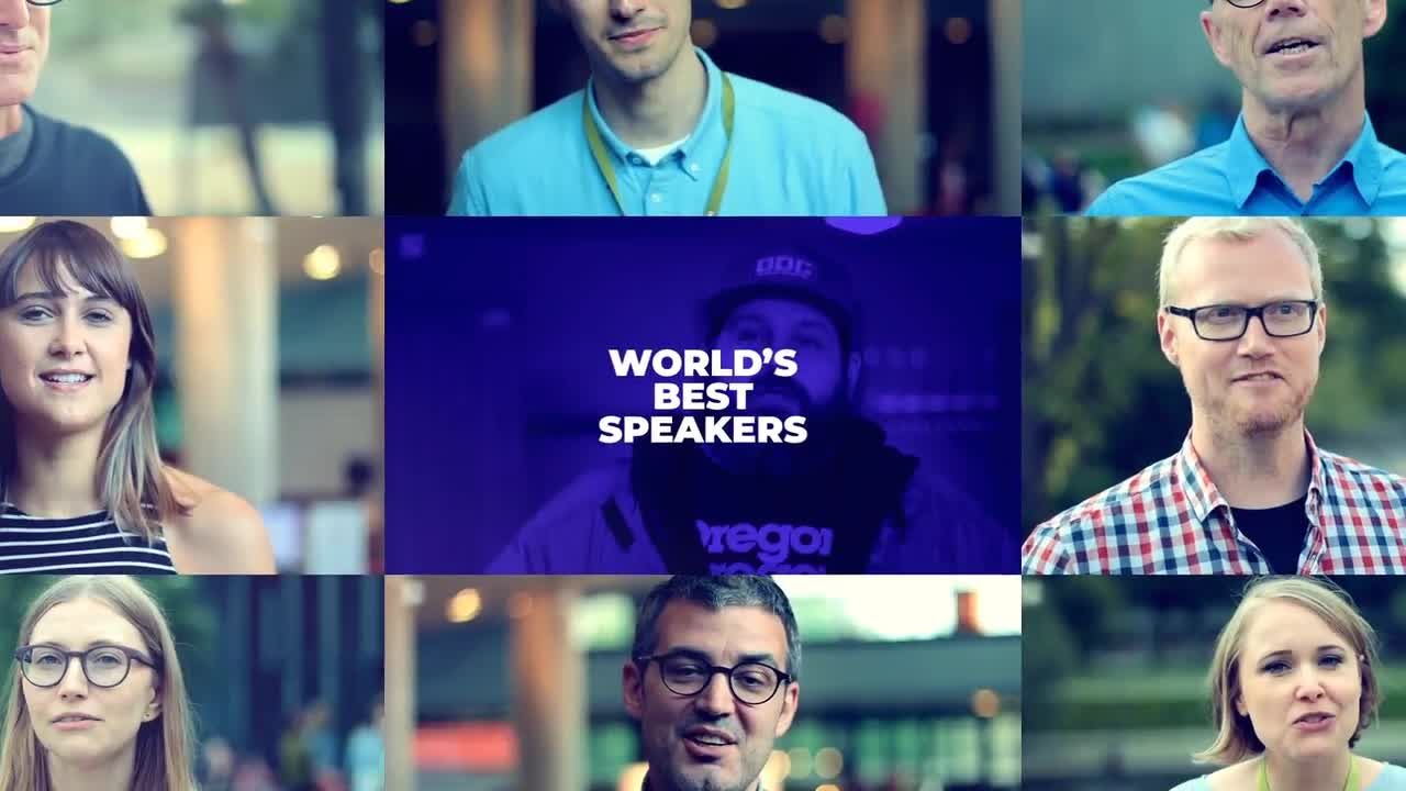 时尚的商业会议片头素材库精选AE模板