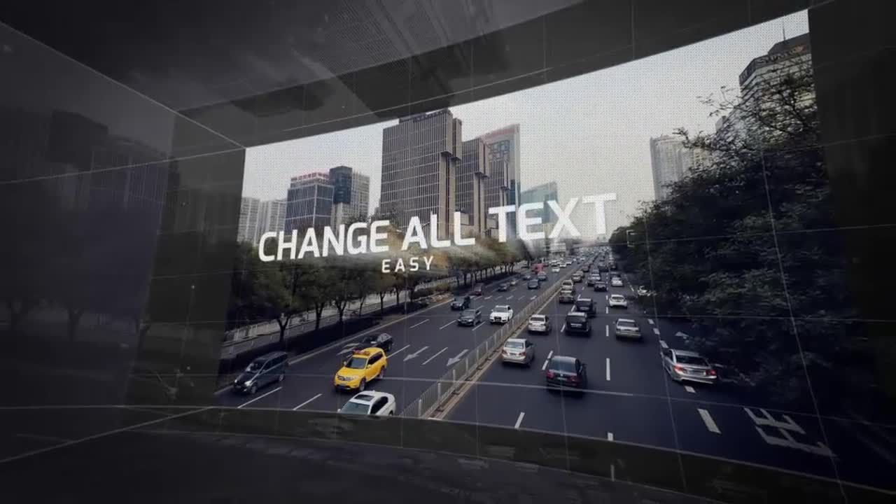 令人惊叹的3D频墙展示素材库精选AE模板