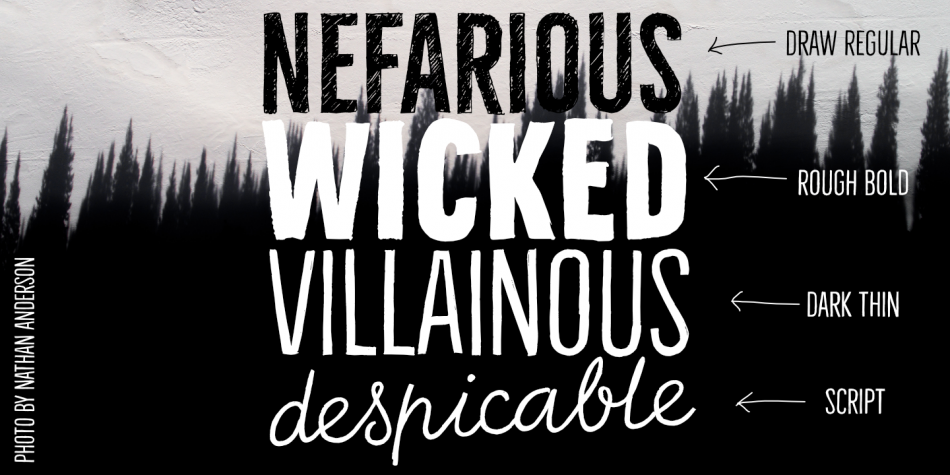 Bellfort Draw Font Family插图2