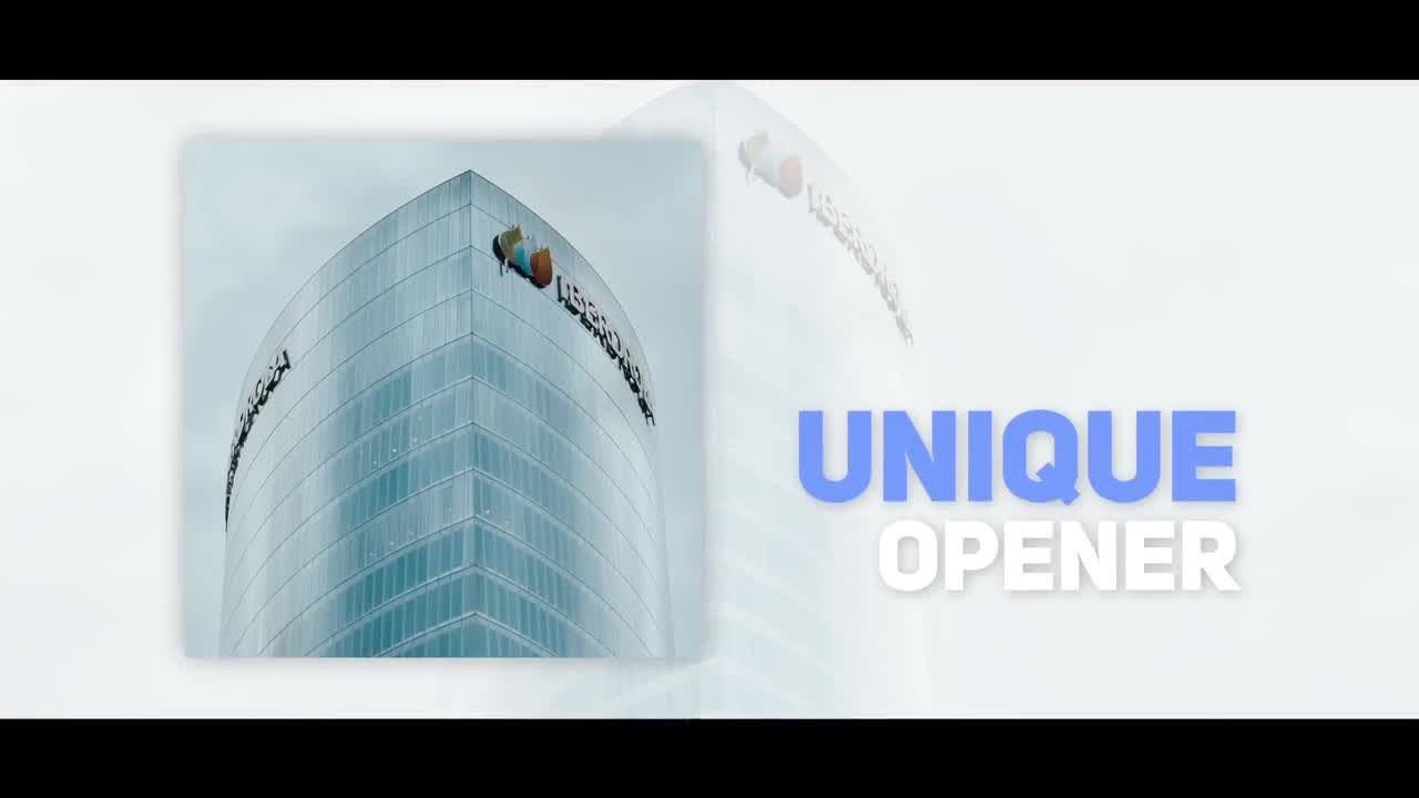 简单创意优雅的企业开启者素材库精选AE模板