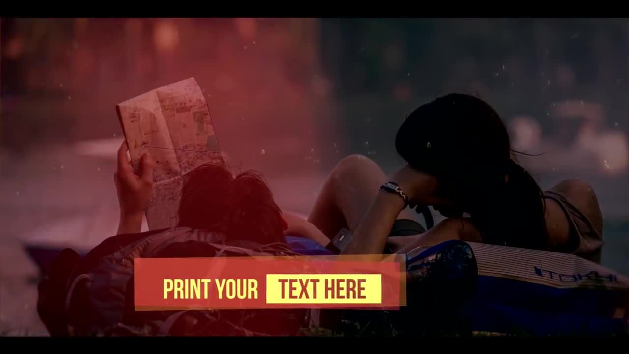 浪漫梦幻般幻灯片展示素材库精选AE模板