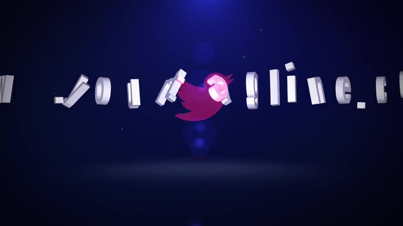 简单的电影徽标显示素材库精选AE模板