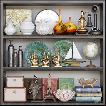 室内装饰小摆件素材之家精选3D模型