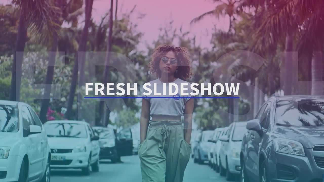 干净时尚平滑过渡动态素材库精选AE模板