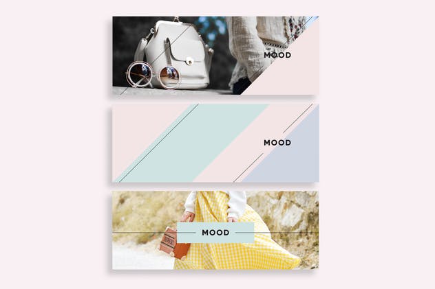 现代极简主义Facebook社交媒体广告模板素材库精选 Elegant Facebook Ad Templates插图(7)