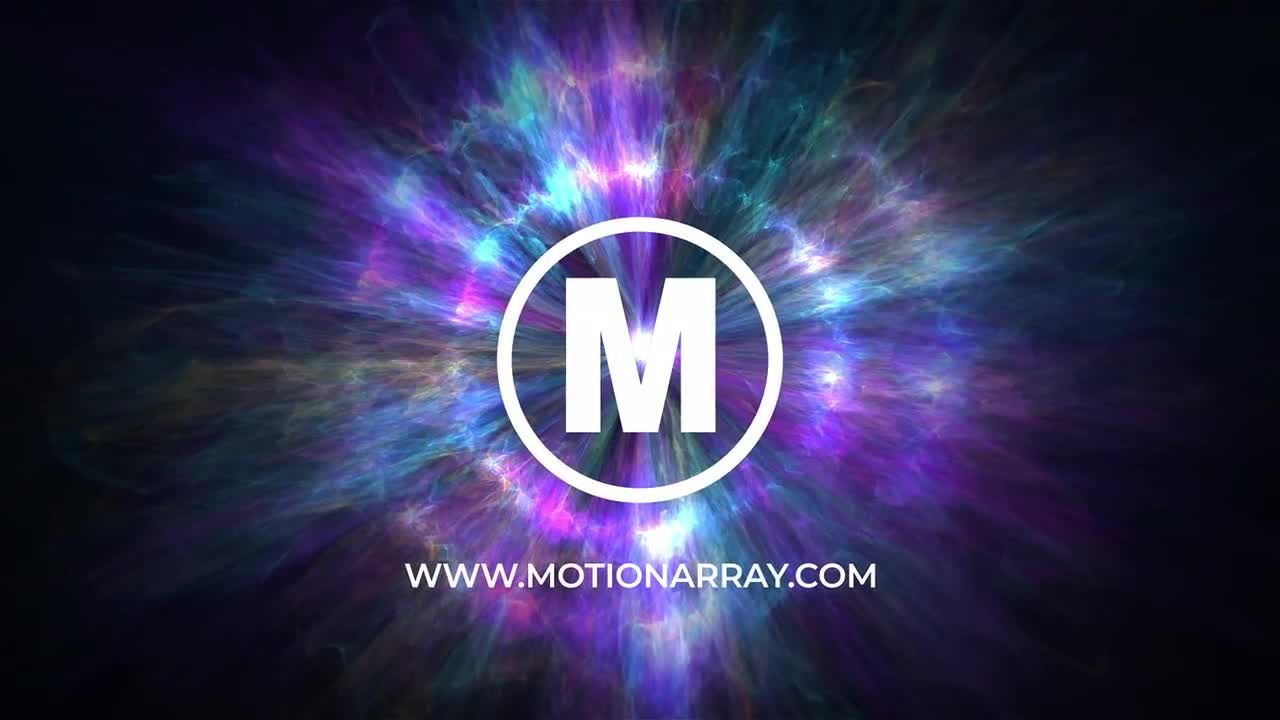 太空能源标志素材库精选AE模板