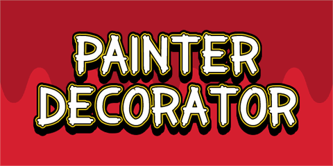 Painter Decorator font素材之家精选英文字体