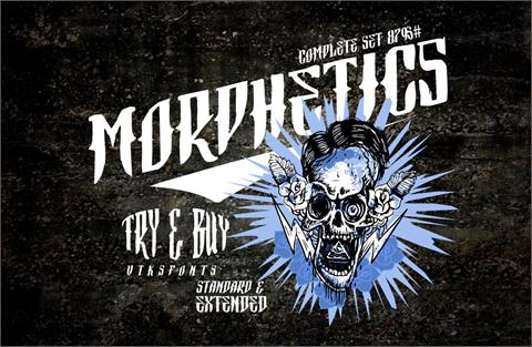 Vtks Morphetics 2 font素材之家精选英文字体