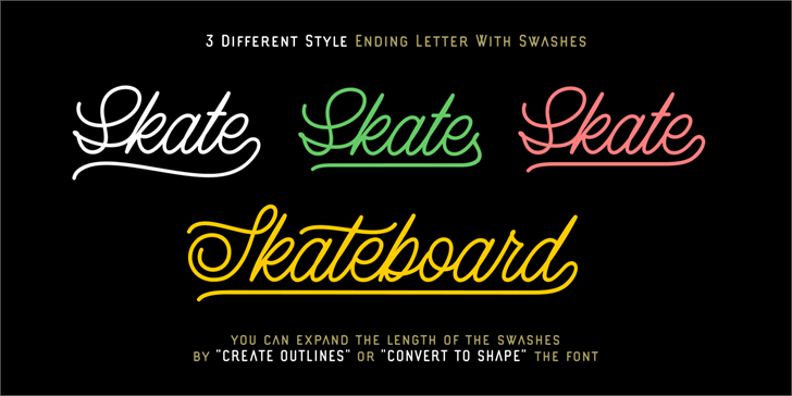 Lazy Ride Personal Use font插图3 Lazy Ride Personal Use font插图3